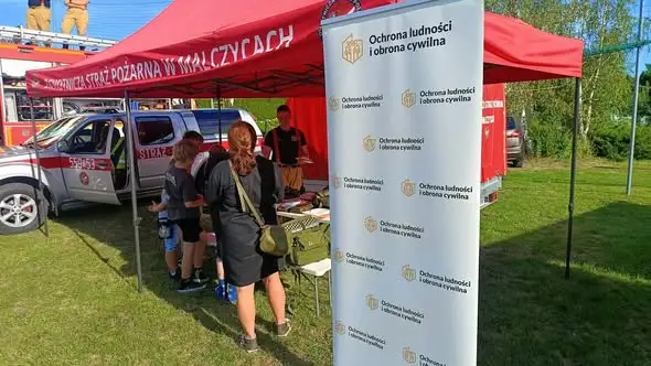 Szkolenie z reagowania kryzysowego podczas Dożynek Gminnych w Rusku