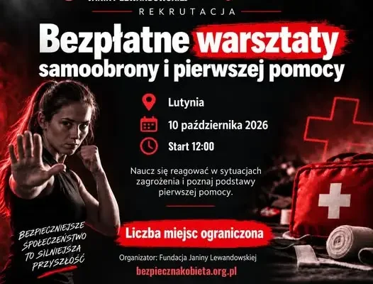 Bezpieczna Kobieta – warsztaty samoobrony w Lutyni