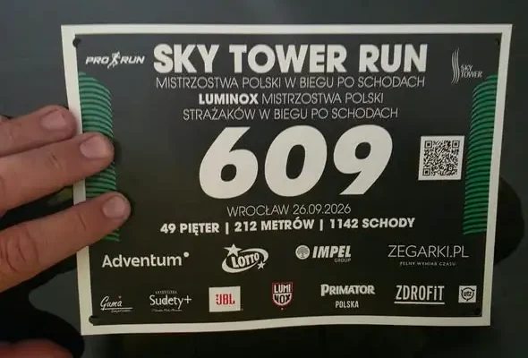 Strażacy z Małczyc gotowi na Sky Tower Run 2026 we Wrocławiu