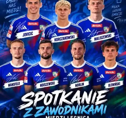 Spotkanie z piłkarzami Miedzi Legnica w Malczycach – już dziś o 17:00