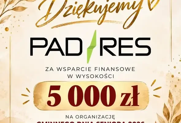 PAD RES wspiera Gminny Dzień Seniora w Kwietnie