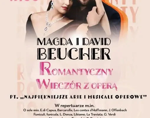 Romantyczny wieczór z operą w Środzie Śląskiej – koncert małżeństwa Beucher