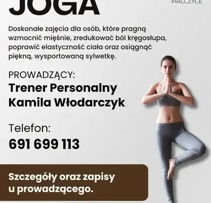Joga w GOKiS Malczyce – nowe zajęcia dla mieszkańców