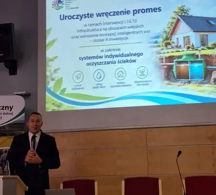 Gmina Udanin pozyskała blisko 860 tys. zł na przydomowe oczyszczalnie ścieków