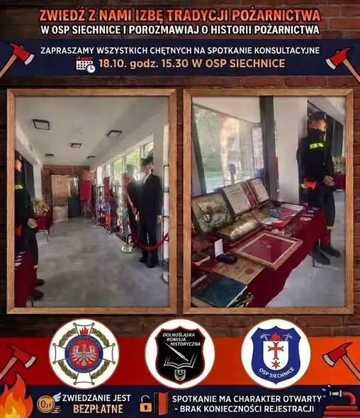 Spotkanie konsultacyjne Komisji Historycznej ZOSP RP w Siechnicach