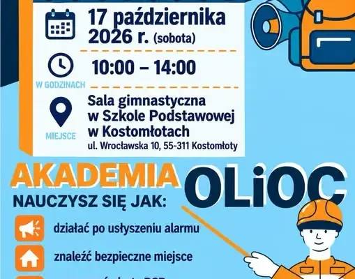 Gmina Kostomłoty zaprasza na Krajowy Trening Rodzinny
