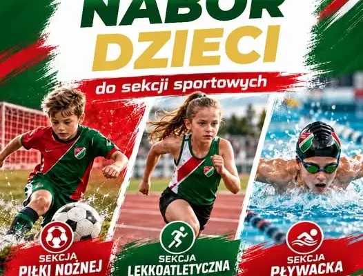 MLKS Polonia Środa Śląska prowadzi nabór do trzech sekcji sportowych