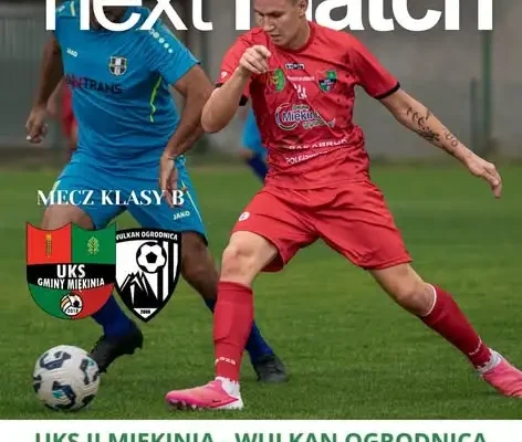 UKS Gminy Miękinia gra dziś dwa mecze ligowe – Rakoszyce i Białków