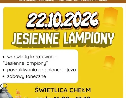 Jesienne lampiony i poszukiwania zaginionego jeża – Aktywne Świetlice w gminie Malczyce