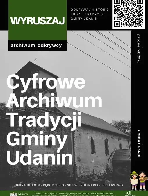 Gmina Udanin tworzy Cyfrowe Archiwum Tradycji – mieszkańcy mogą podzielić się historiami