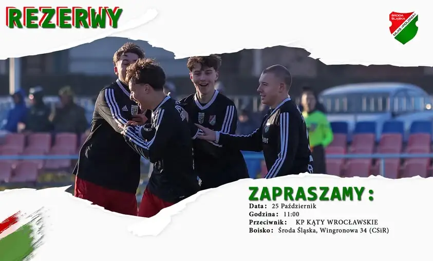 Rezerwy Polonii Środa Śląska zagrają dziś z KP Kąty Wrocławskie