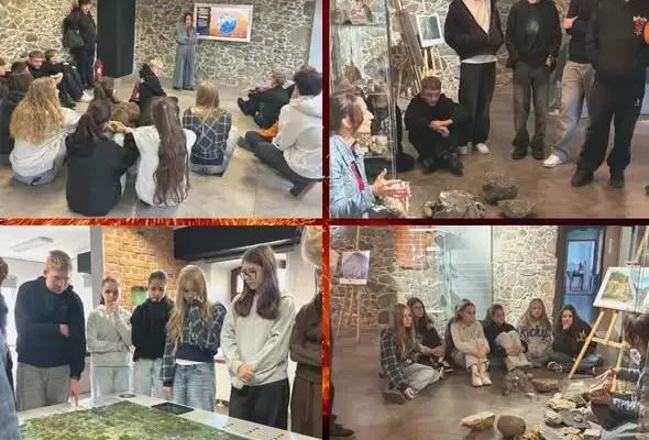 Klasa 8b na wycieczce do Sudeckiej Zagrody Edukacyjnej