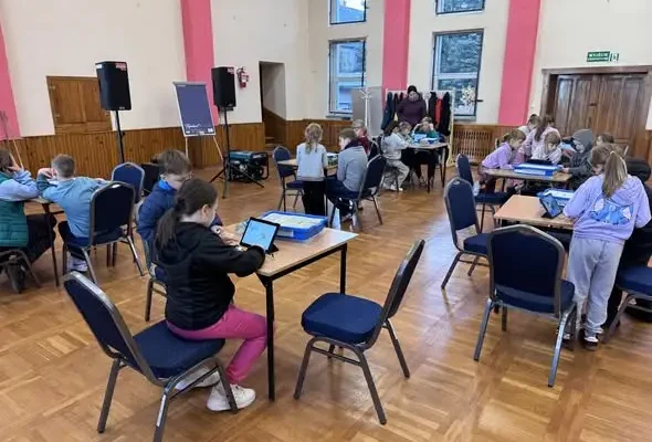Piersno: czwarte warsztaty z robotyki za nami, przed dziećmi ostatnie zajęcia