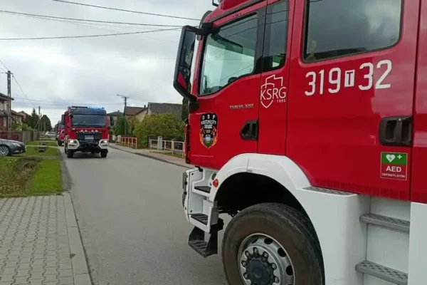 Fałszywy alarm w Tumlinie-Wykieniu: czujka tlenku węgla zadziałała bez zagrożenia