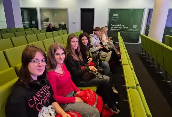 Uczniowie wzięli udział w prelekcji o honorowym oddawaniu krwi